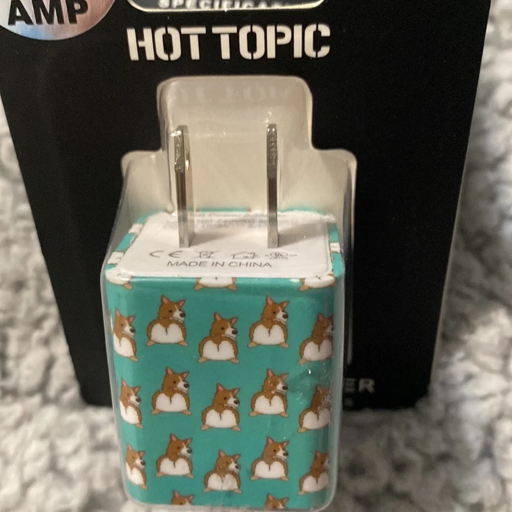 Led Wall Charger. Dual USB ports